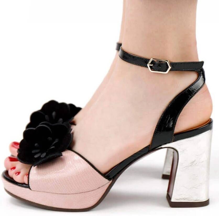 Chie Mihara Metallic hoge hak sandalen Kaski 42 Roze Dames