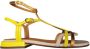 Chie Mihara Metallic leren sandaal met gespsluiting - Thumbnail 1