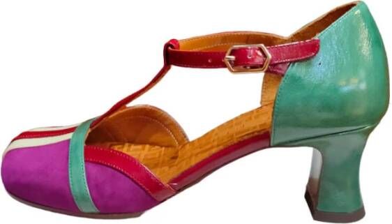 Chie Mihara Paarse lakleren Mary Jane schoenen
