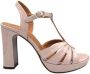 Chie Mihara Roze Lakleren Sandaal met Gesp - Thumbnail 1