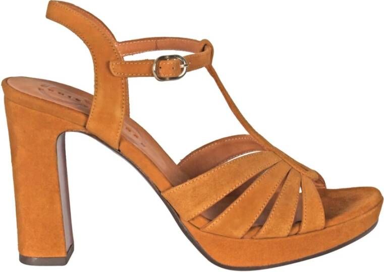 Chie Mihara Suède Sandalen met Enkelbandje