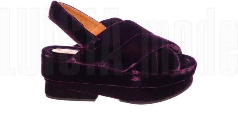 Chie Mihara Velvet Grape Stijlvolle Schoenen Purple Dames