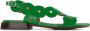 Chie Mihara Vintage Lakleren Sandaal Groen - Thumbnail 1