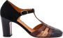 Chie Mihara Wilde Leren Sandalen Zwart Dames - Thumbnail 1