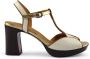 Chie Mihara Wit Goud Sandaal Multicolor Dames - Thumbnail 1