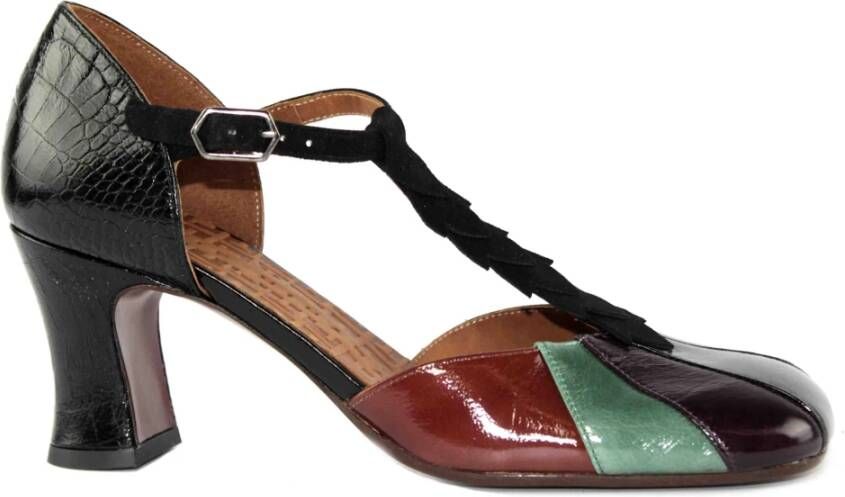 Chie Mihara Zwarte Mary Jane Schoenen Zwart Dames