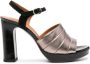 Chie Mihara Zwarte Metallic Gesp Enkelband Hakken Multicolor Dames - Thumbnail 1