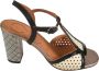 Chie Mihara Zwarte Sandalen met Hak - Thumbnail 1
