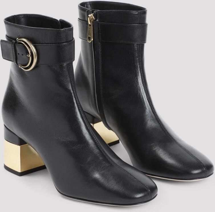 Chloé Alizè Zip Detailed Ankle Boots - Foto 2