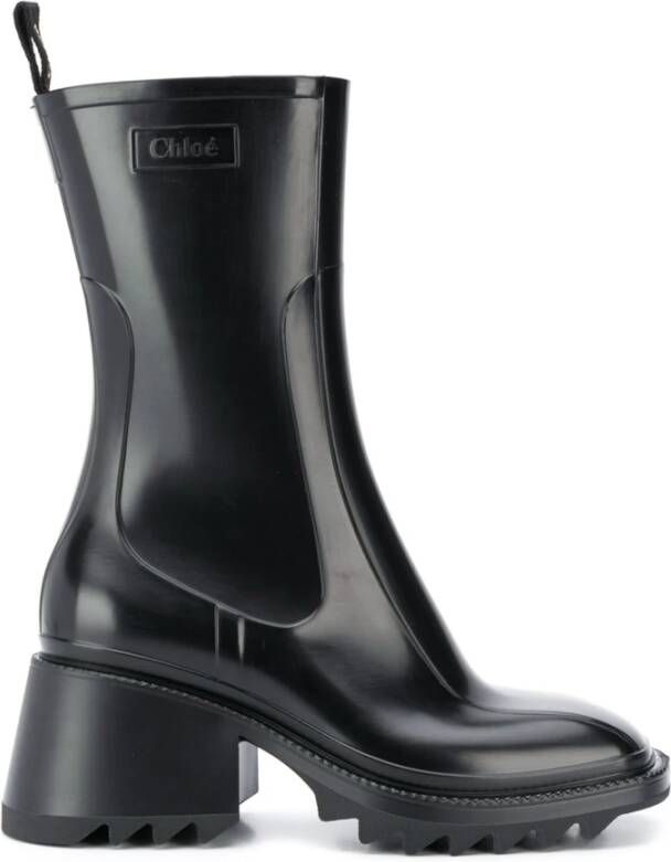 Chloé Boots & laarzen Rain Ankle Boots "Betty" in zwart