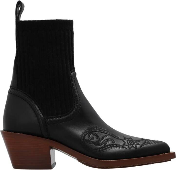 Chloé Ankle Boots Zwart Dames