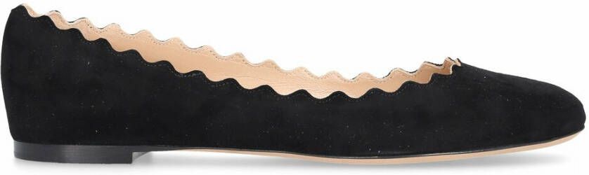 Chloé Loafers & ballerina schoenen Lauren Ballerinas Leather in zwart