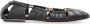 Chloé Leren Ballerina Flats met Hardware Versiering Black Dames - Thumbnail 1