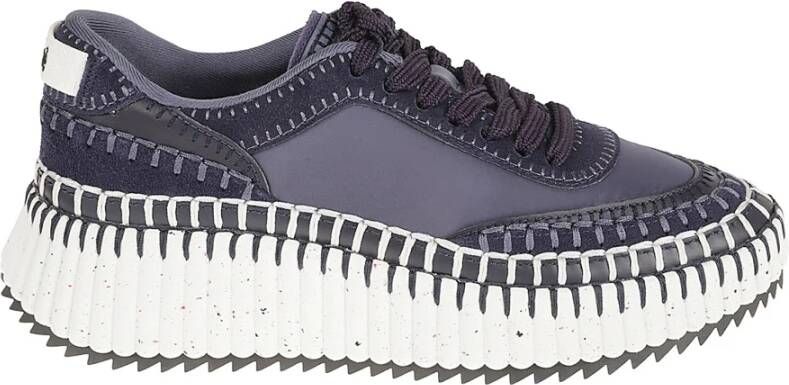 Chloé Blauwe Sneakers Nama