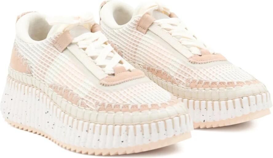 Chloé Bruine Mesh Sneakers
