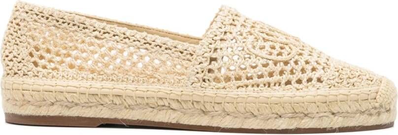 Chloé Bruine platte schoenen met rayon bovenkant - Foto 2