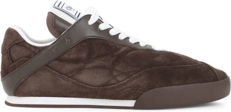 Chloé Bruine Sneakers voor Vrouwen