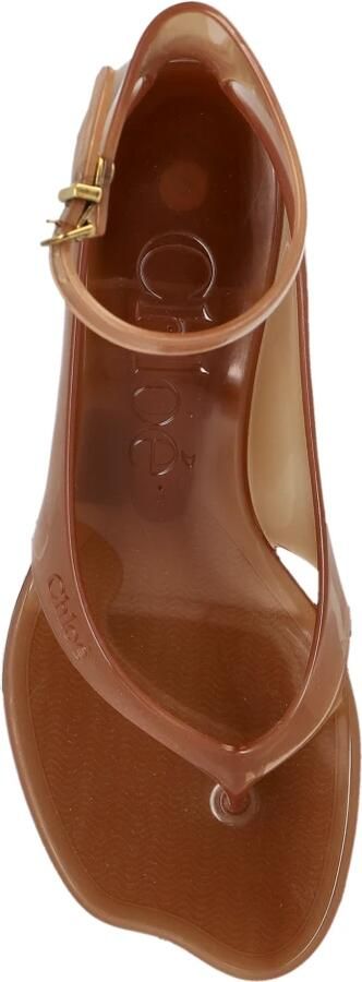 Chloé Gelei Hak Sandalen