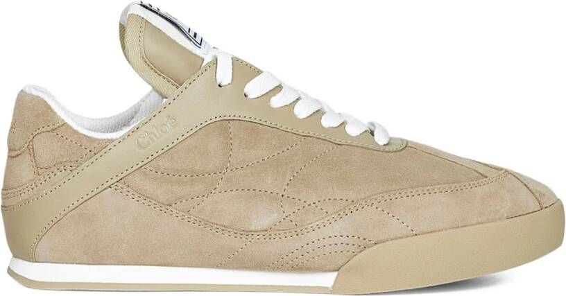 Chloé Groene Leren Sneakers