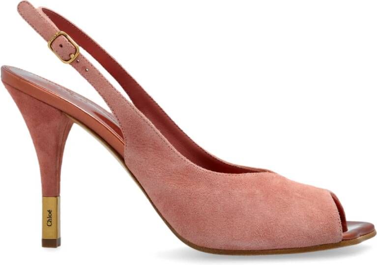 Chloé Heeled Shoes Flower