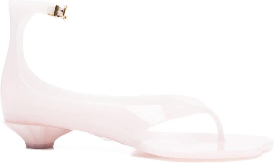 Chloé Transparante TPU Kitten Heel Sandalen