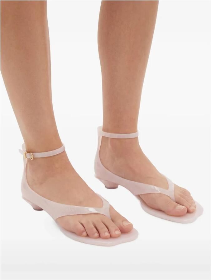 Chloé Transparante TPU Kitten Heel Sandalen - Foto 2