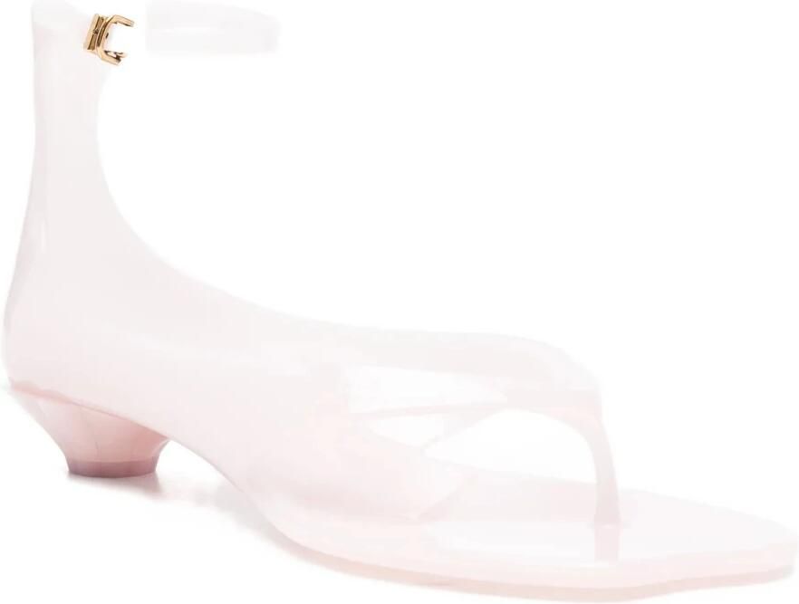 Chloé Transparante TPU Kitten Heel Sandalen - Foto 3