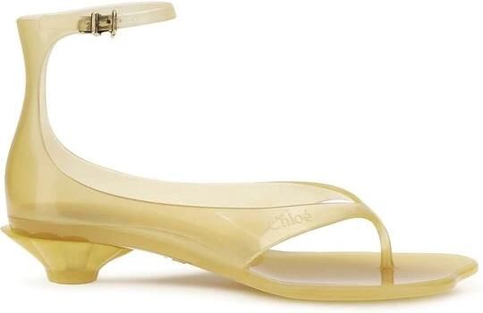 Chloé Jelly High‑Heeled Sandalen