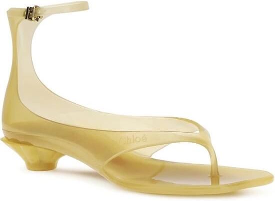 Chloé Jelly High‑Heeled Sandalen - Foto 8