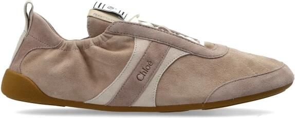 Chloé Kick Suede Sneakers