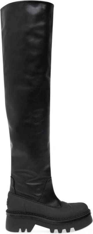 Chloé Boots & laarzen Raina Overknee-Boot in zwart