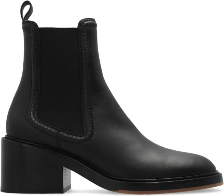 Chloé Boots & laarzen Beatles Mallo Soft Boots in zwart