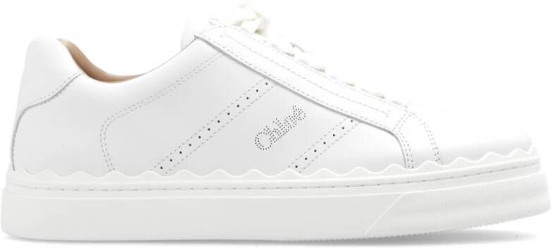 Chloé Lauren veterschoenen White Dames