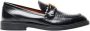 Chloé Leren Amandelteen Loafers Gestapelde Hak Black Heren - Thumbnail 5