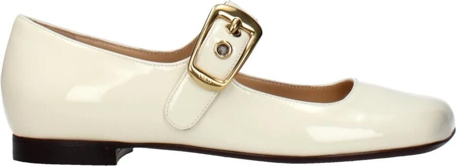 Chloé 'Polly' Ballet Flats in wit