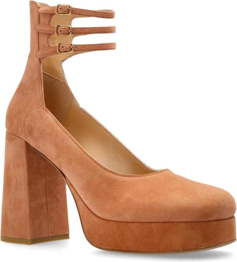 Chloé Loti Suede Platform Pumps - Foto 2