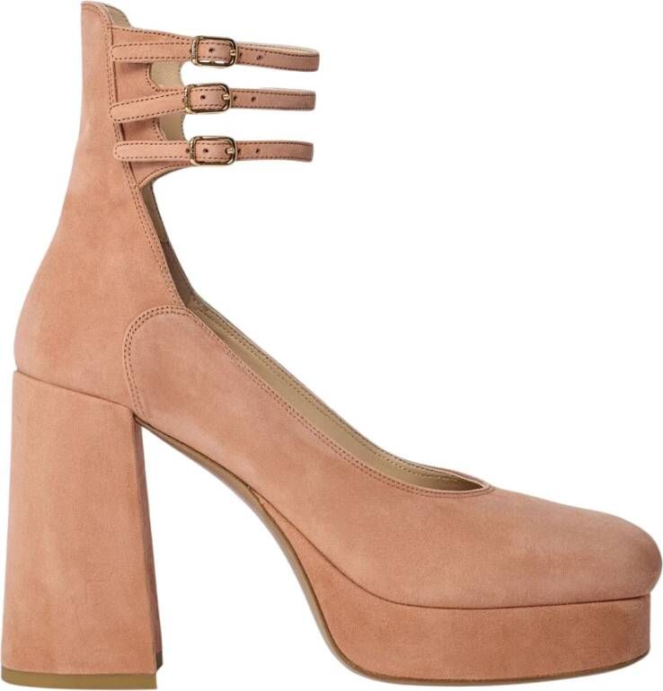 Chloé Loti Suede Platform Pumps - Foto 2