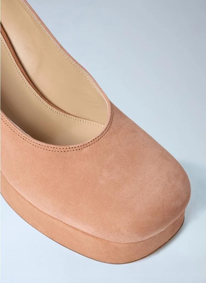 Chloé Loti Suede Platform Pumps