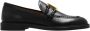 Chloé Leren Amandelteen Loafers Gestapelde Hak Black Heren - Thumbnail 1
