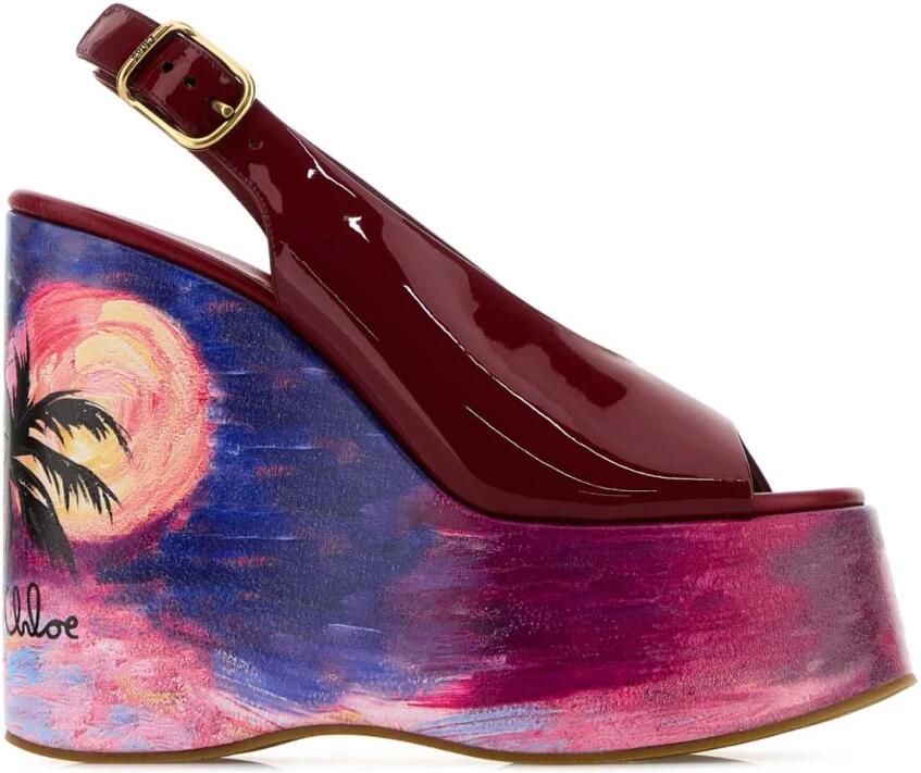 Chloé Maxime Wedge Pumps