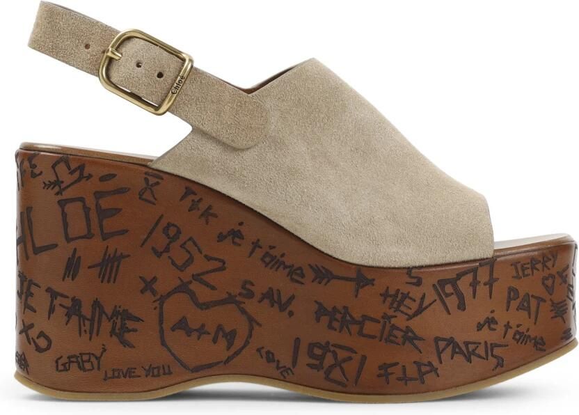Chloé Maxime Wedge Sandal