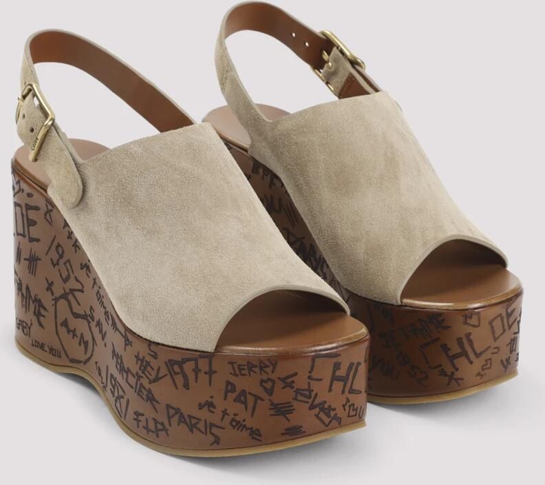Chloé Maxime Wedge Sandal - Foto 2
