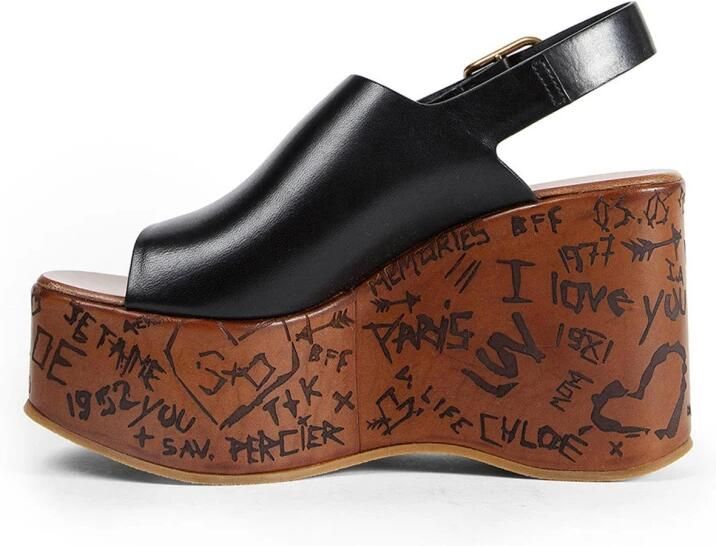 Chloé Maxime Wedge Sandal