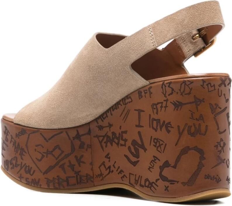 Chloé Maxime Wedge Sandal - Foto 3