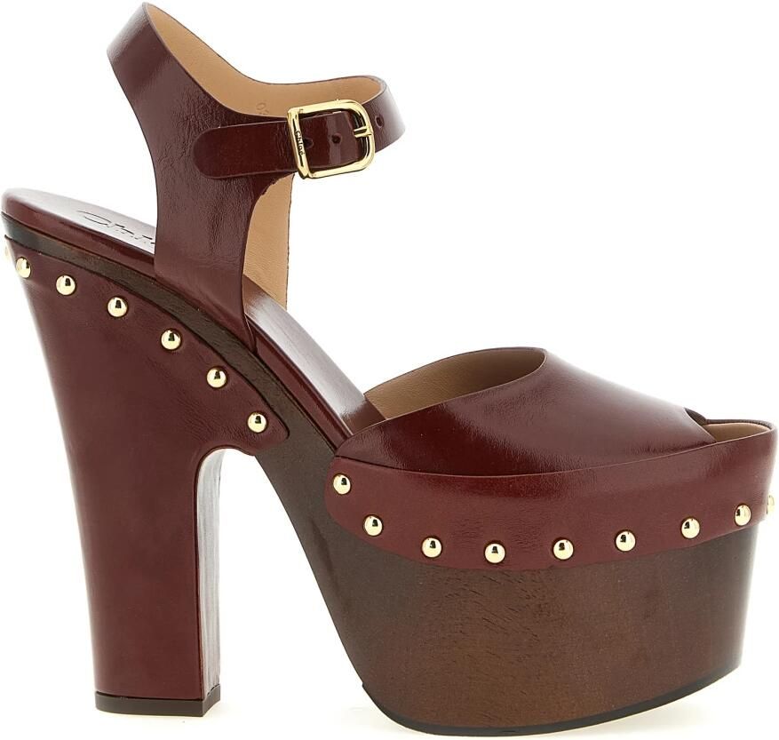 Chloé Meret Platform Clog