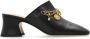 Chloé Slippers & Mules Leather Mules With Charms in zwart - Thumbnail 1