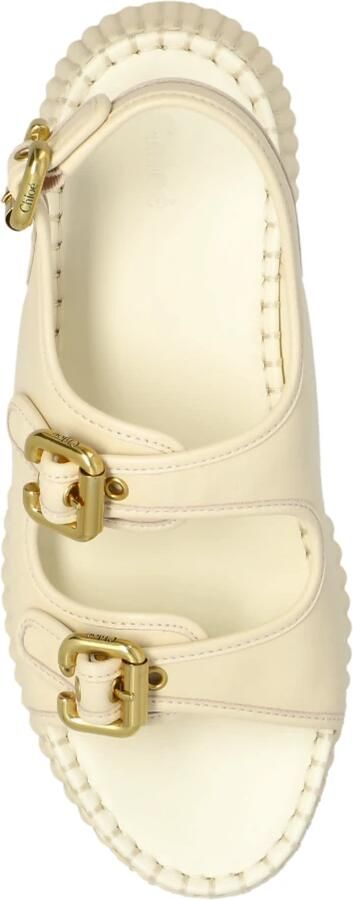 Chloé Nama leren sandalen - Foto 2