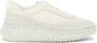 Chloé Witte Leren Sneakers met Mesh Design White Dames - Thumbnail 1