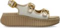 Chloé Nama Platform Sandalen - Beige