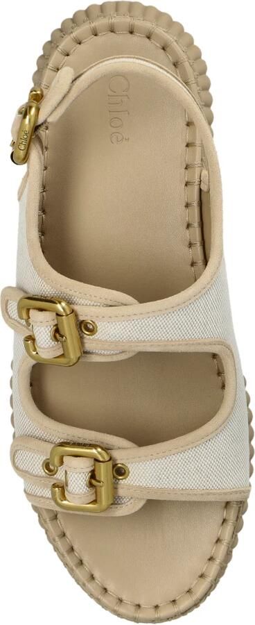 Chloé Nama Platform Sandalen - Foto 6